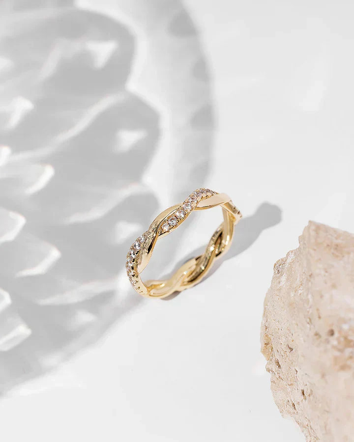 Braided Eternity Band