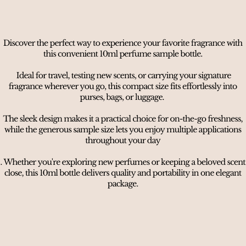 Sample Size Perfume